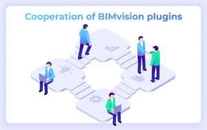 Cooperation of BIMvision plugins